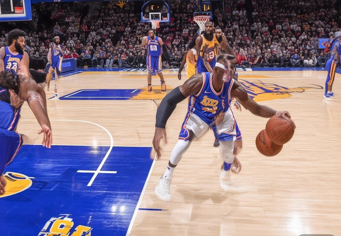 76人VS湖人：巅峰对决战术解析与巨星火花(图3)